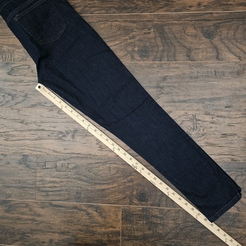 EILEEN FISHER Organic Cotton Stretch Skinny Soft Denim Blue Jeans Size 6 Petite - Picture 5 of 8